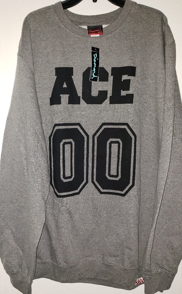 Diamond Supply Co. Ace Sweatshirt XXL NWT - Picture 1 of 1